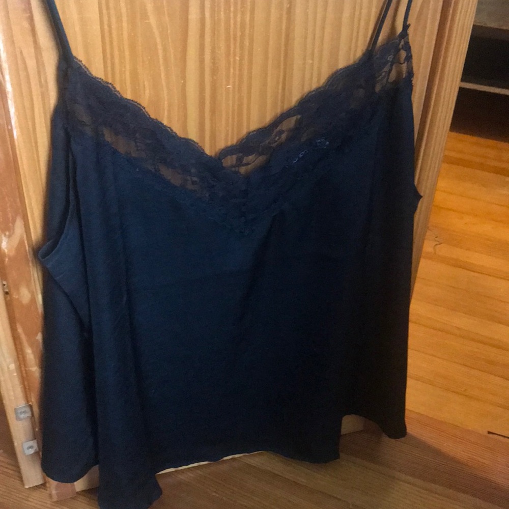 Boohoo Black Lace Cami